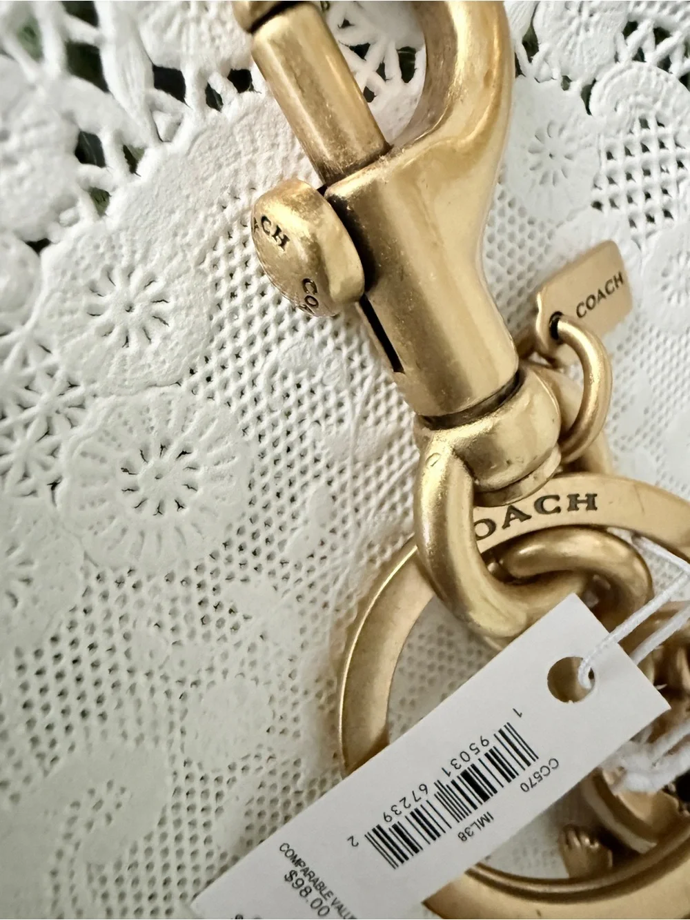 Coach Hedgehog Bag charm